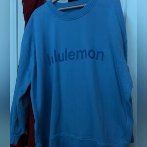 perfectly oversized lulu lemon crew